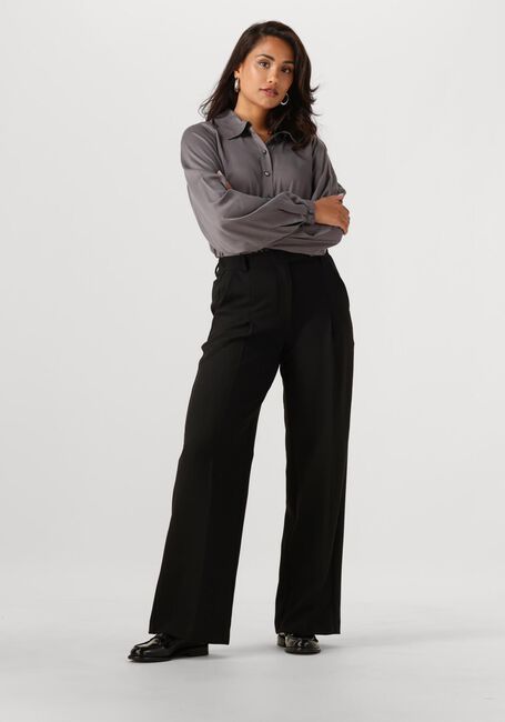 Grijze ANOTHER LABEL Blouses ESILIA SHIRT L/S - large