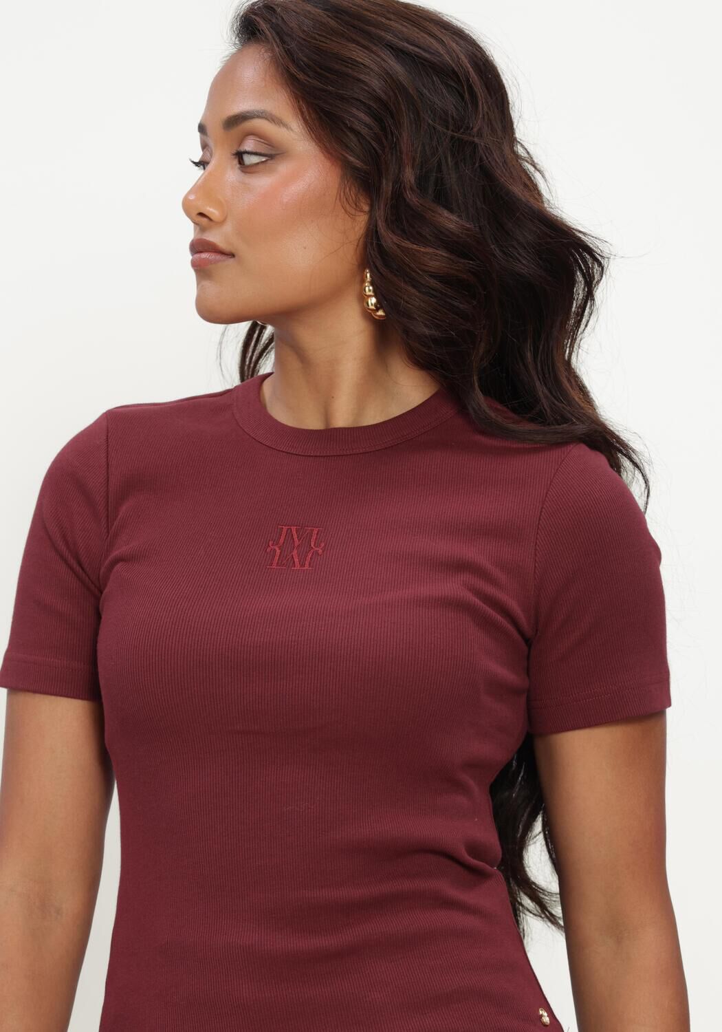 Bordeaux JOSH V T-shirt CODY TOP - large