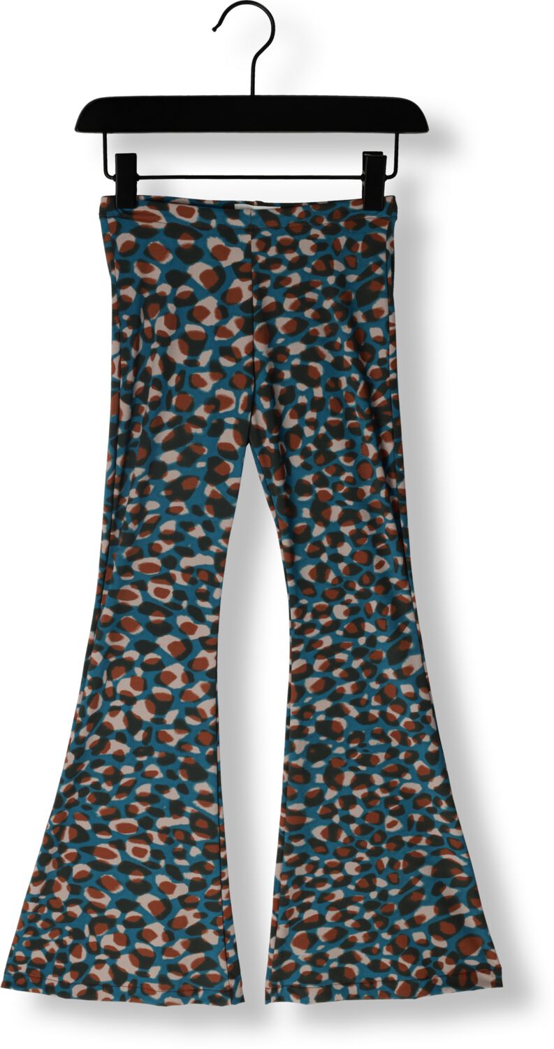 Salty Stitch Meisjes Broeken Scatchy Dots Flared Legging Blauw