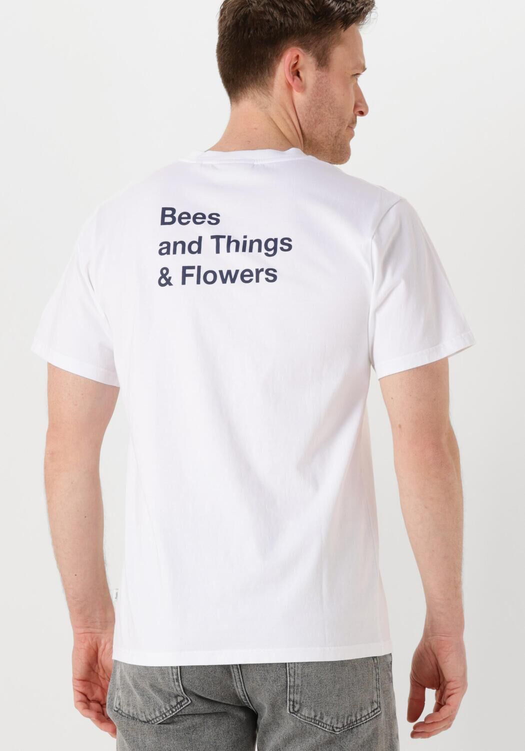 FORÉT Forét Heren Polo's & T-shirts Farm T-shirt Wit