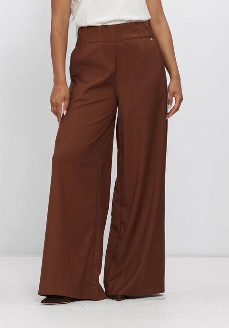 Bruine NUKUS Wijde broek LIEVE PANTS - large