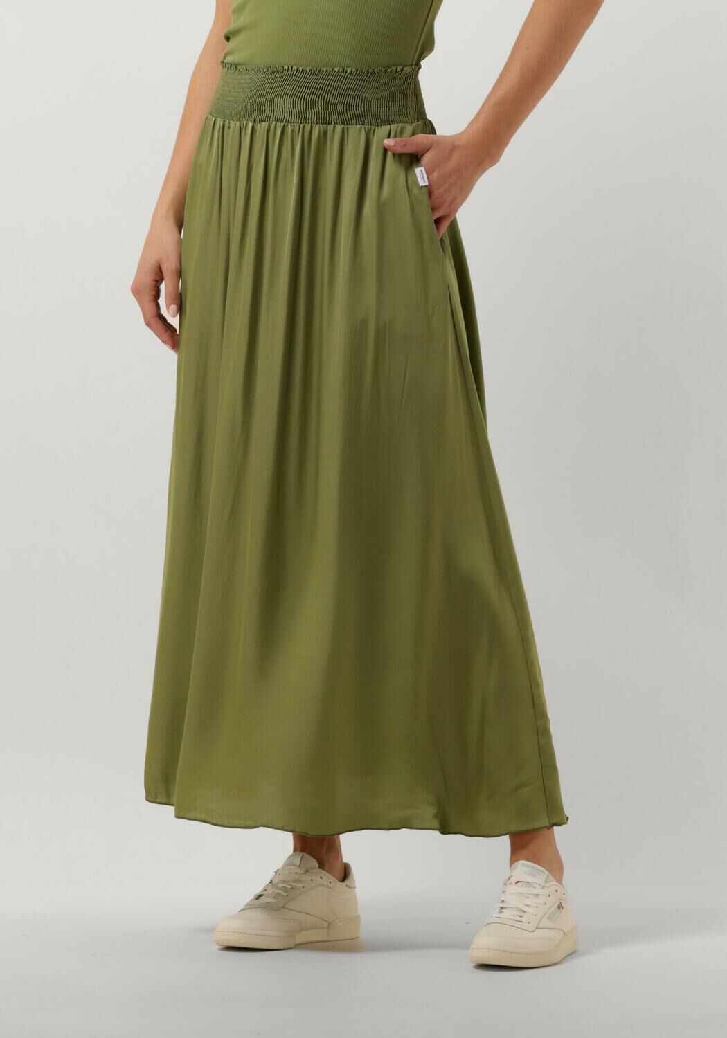 PENN & INK Dames Rokken Skirt Groen