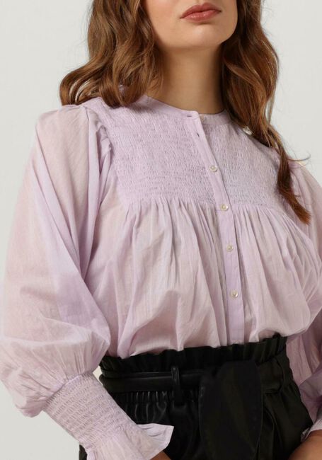Lila ANTIK BATIK Blouses HITA SMOCKED - large