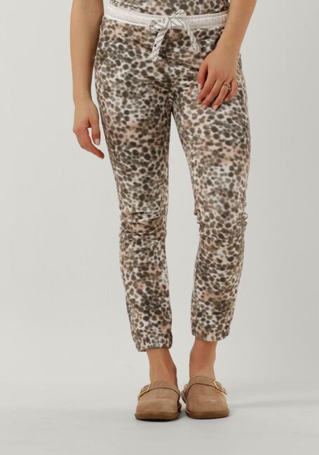 Ecru 10DAYS Joggingbroek CROPPED JOGGER LEOPARD - large