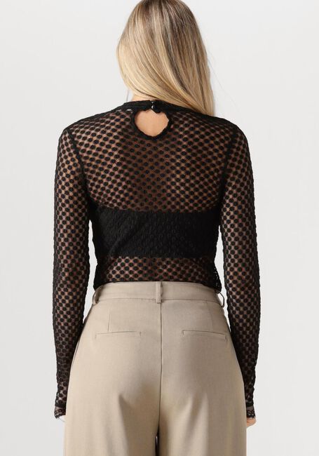 Zwarte ANOTHER LABEL Top DEPEW TOP - large