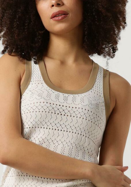 Witte LIU JO Top CREPE FANCY LADY - large