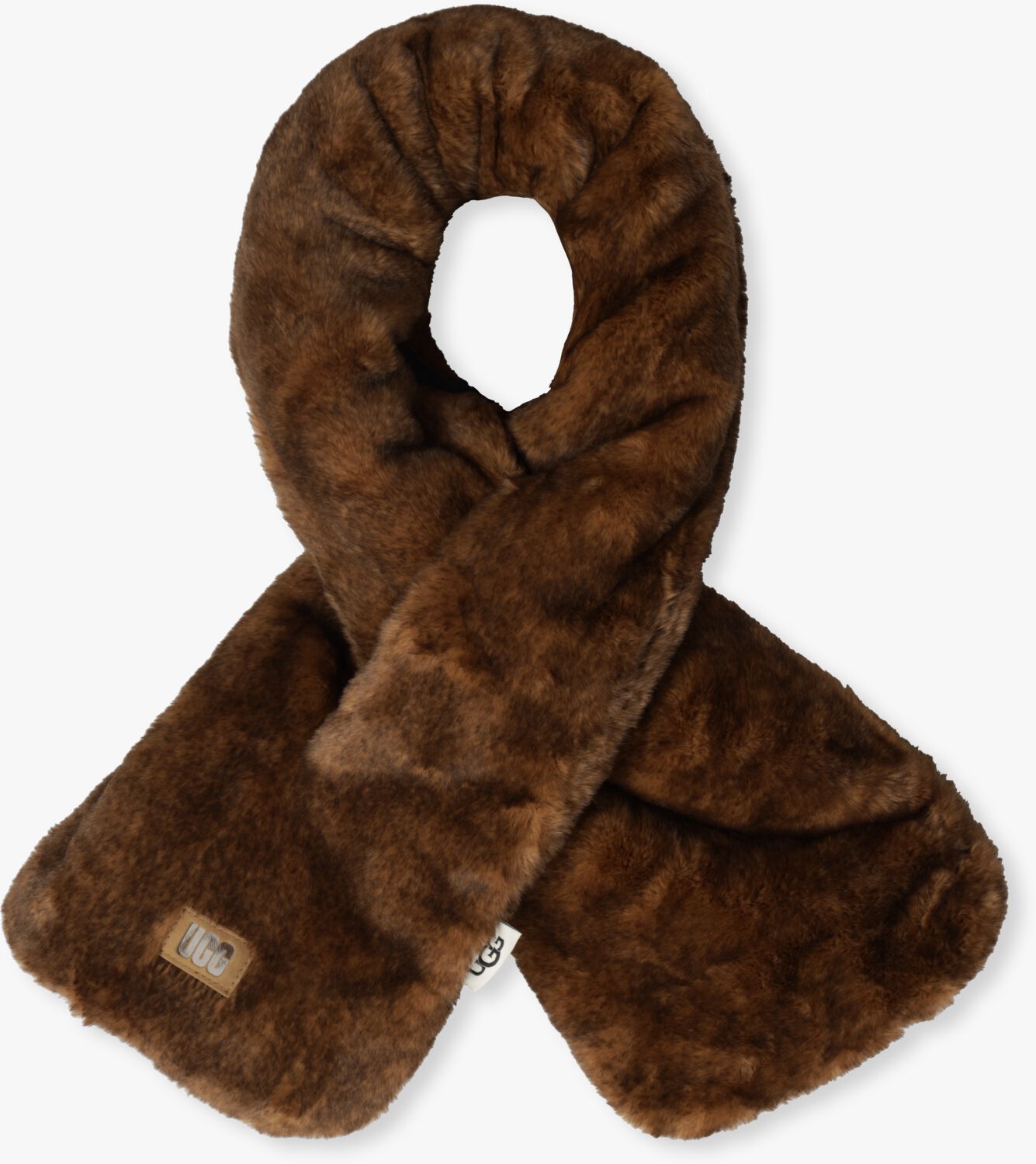 Bruine UGG Sjaal FAUX FUR PULL THRU SCARF Omoda