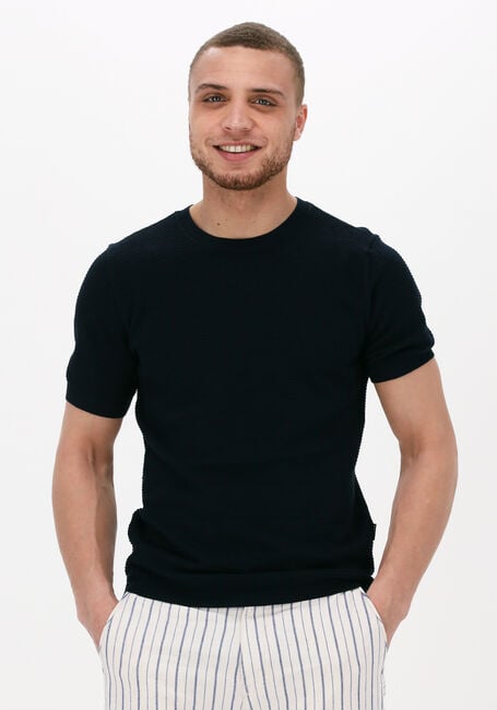 Blauwe KULTIVATE T-shirt TS VICTOR - large