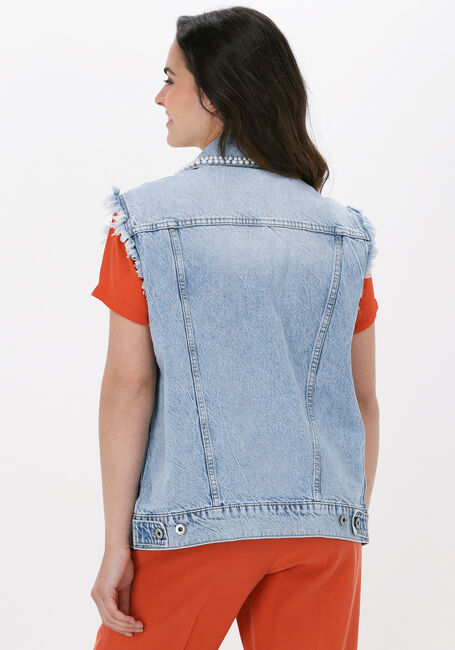 Blauwe LIU JO Gilet ECS GILET DENIM - large