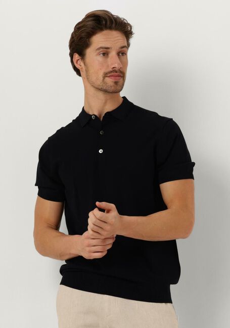 Donkerblauwe PROFUOMO Polo POLO SHORT SLEEVE - large