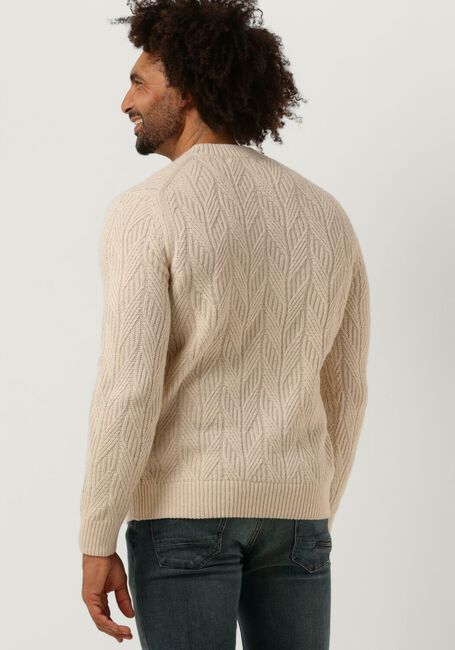 Zand SELECTED HOMME Trui CARIS LS KNIT CREW NECK - large