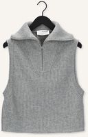 Lichtgrijze SELECTED WOMEN Spencer SLFKALLY KNIT VEST W Lichtgrijze SELECTED WOMEN Spencer SLFKALLY KNIT VEST W - medium