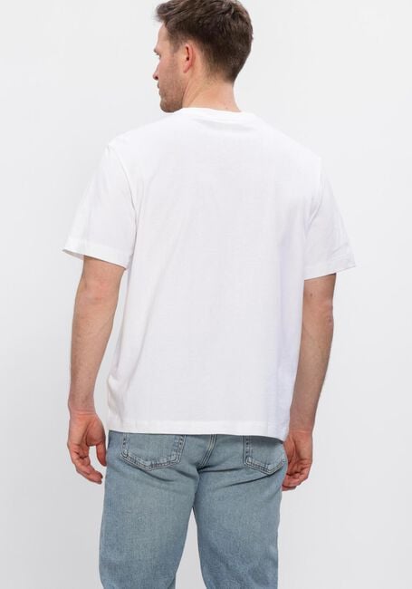 Witte CALVIN KLEIN T-shirt SS 20S JERSEY EASY COIN POCKET T - large
