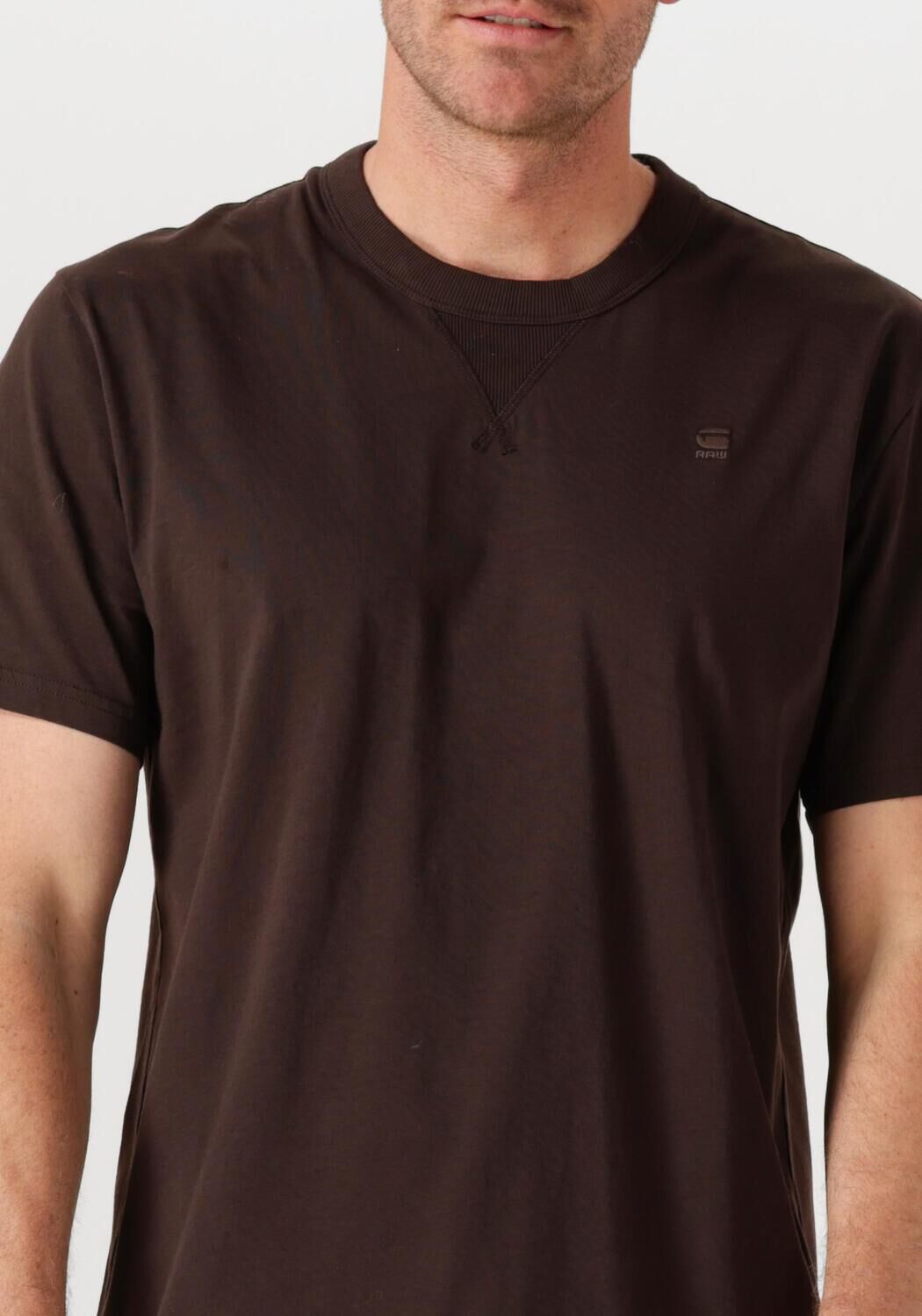 G-STAR RAW Heren Polo's & T-shirts Nifous R T Bruin