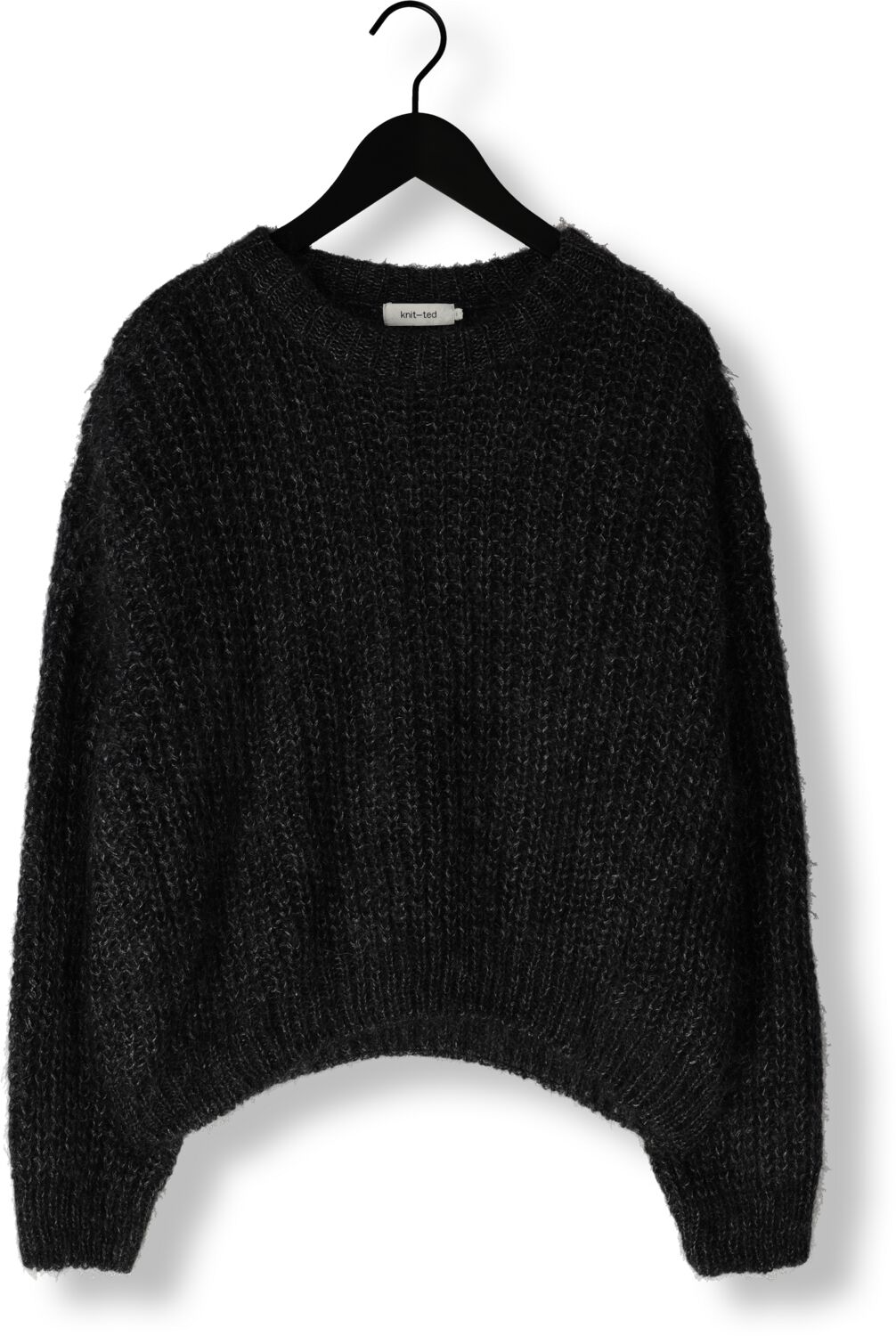KNIT-TED Dames Truien & Vesten Phoebe Zwart