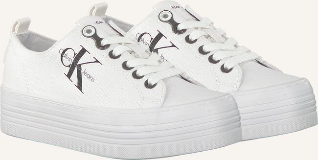 Witte CALVIN KLEIN Lage sneakers ZOLAH Witte CALVIN KLEIN Lage sneakers ZOLAH - large