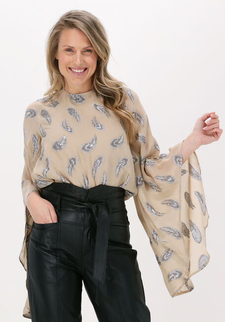 Taupe BRUUNS BAZAAR Blouses DIANTHA WILLA BLOUSE - large