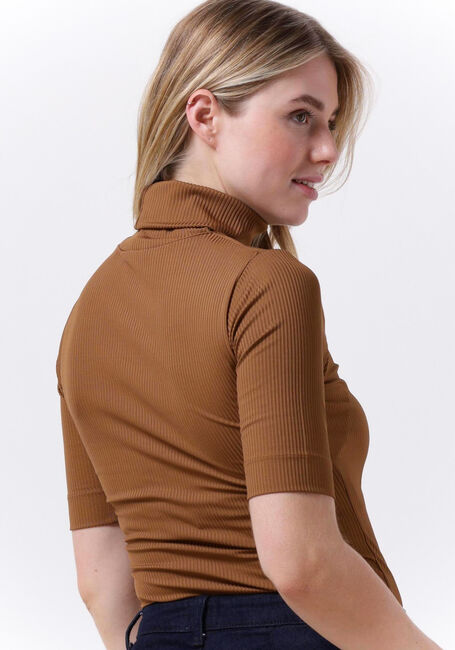 Bruine MY ESSENTIAL WARDROBE Top ZOE KATE ROLLNECK BLOUSE - large
