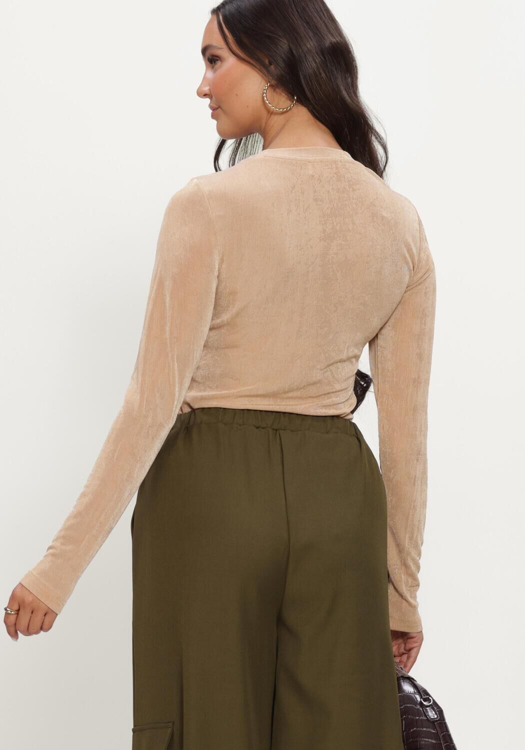STUDIO AMAYA Dames Tops & T-shirts Lynn T-shirt Beige