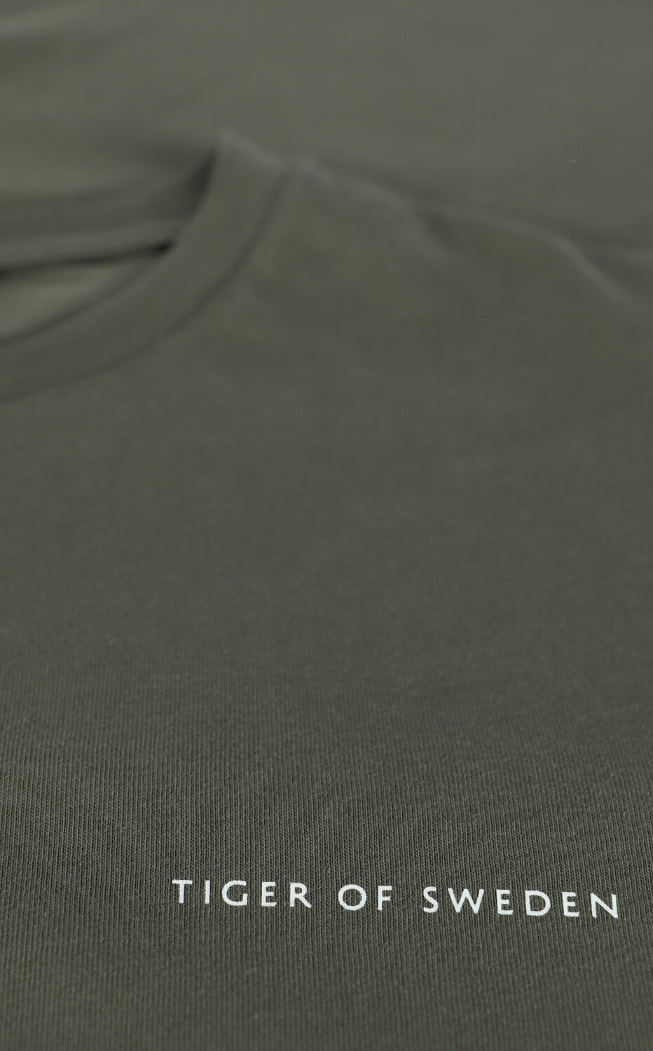 Donkergroene TIGER OF SWEDEN T-shirt PRO - large