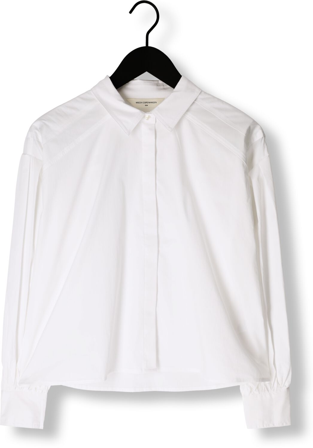 MSCH COPENHAGEN Dames Blouses Mscheudora Lana Shirt Ecru