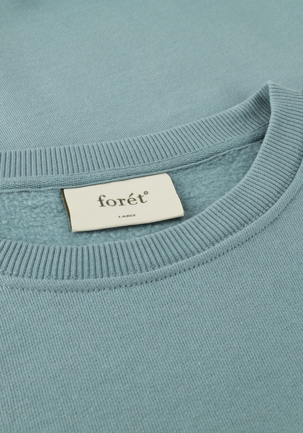 Blauwe FOR&Eacute;T Trui ASH SWEATSHIRT - large