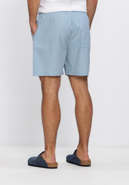 Bruine LES DEUX Zwembroeken STAN STRIPE SEERSUCKER SWIM SHORTS - large