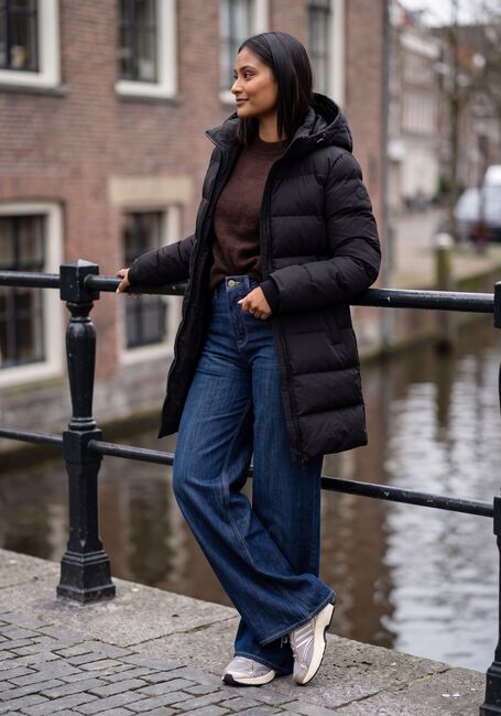 Zwarte AIRFORCE Gewatteerde jas JADE JACKET - large