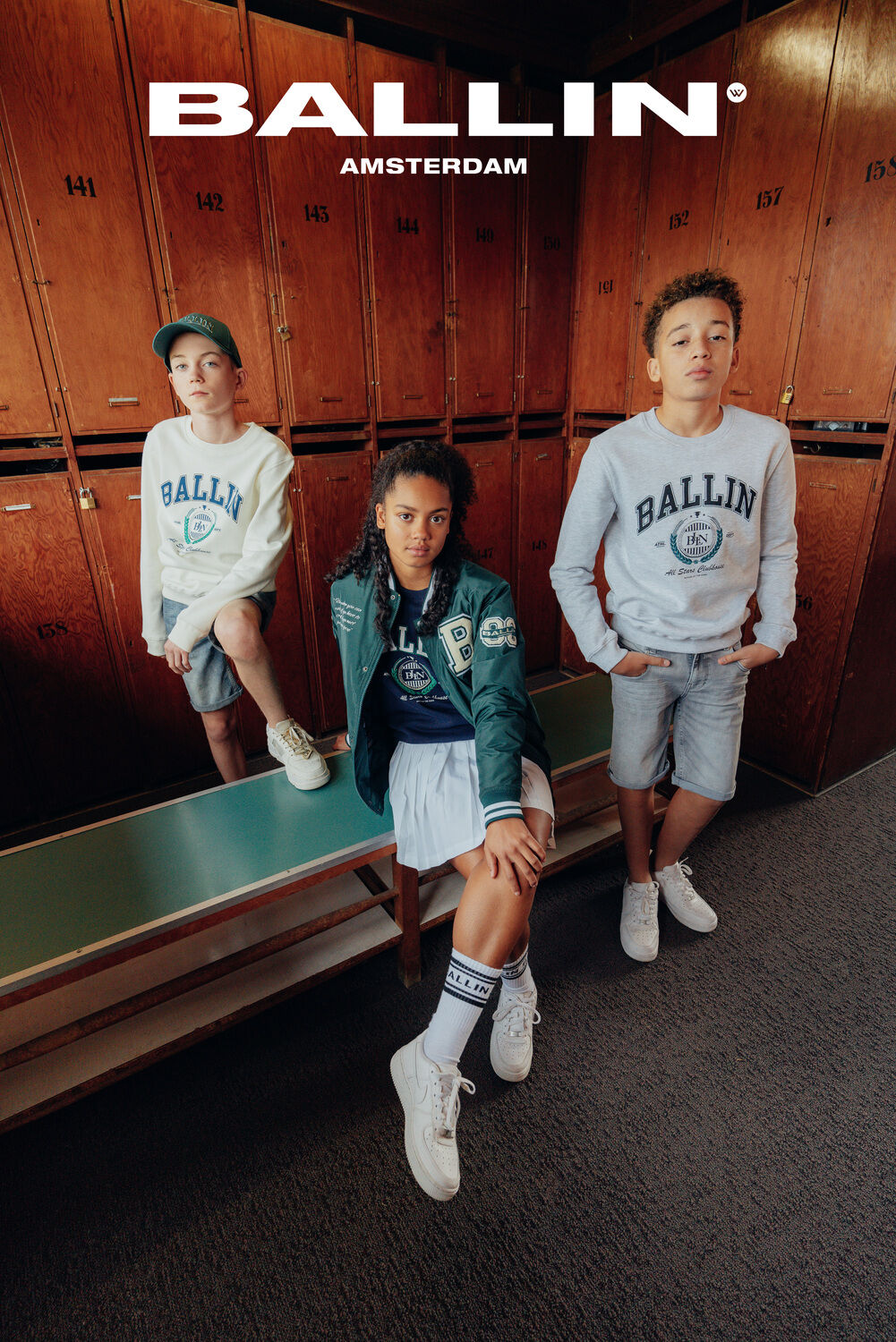 Grijze BALLIN Trui SWEATER - large