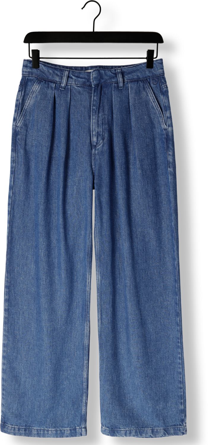 CIRCLE OF TRUST Dames Jeans Lori Wide Leg Dnm Blauw
