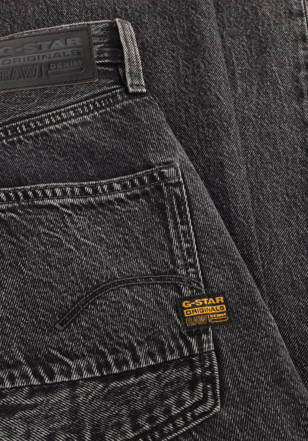 Antraciet G-STAR RAW Straight leg jeans DAKOTA REGULAR STRAIGHT - large
