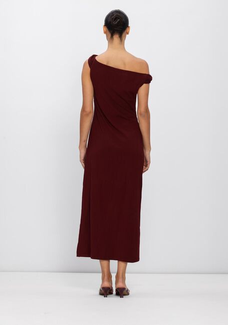 Bordeaux GRACE & MILA Maxi jurk SS26110008 - large