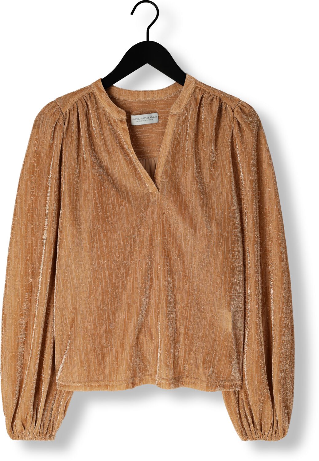 AMAYA AMSTERDAM Dames Blouses Mary Goudkleurig