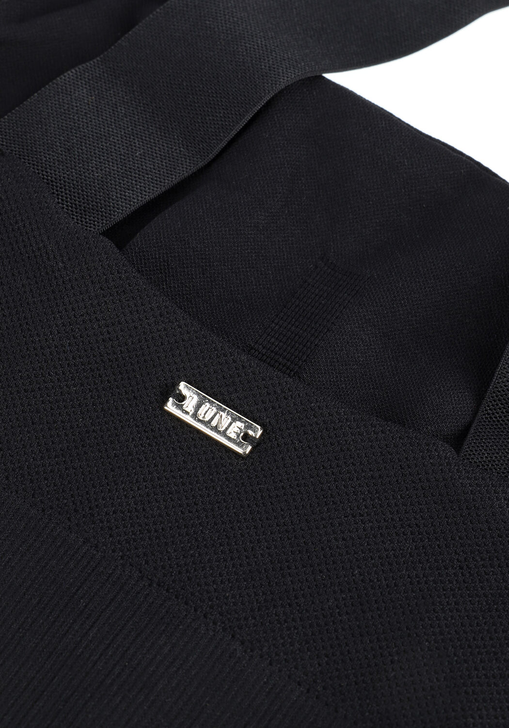 Zwarte LUNE ACTIVE Top BANDEAU PIQUE BRA - large