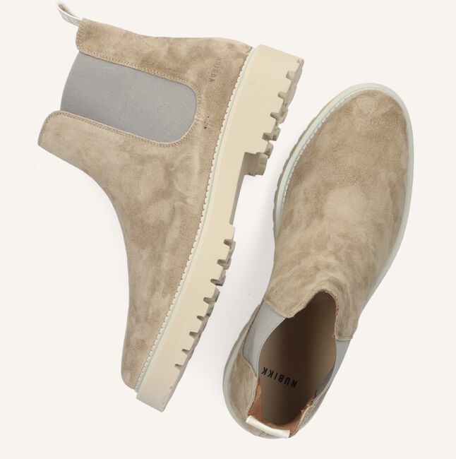 Grijze NUBIKK Chelsea boots LOGAN RAI Grijze NUBIKK Chelsea boots LOGAN RAI - large