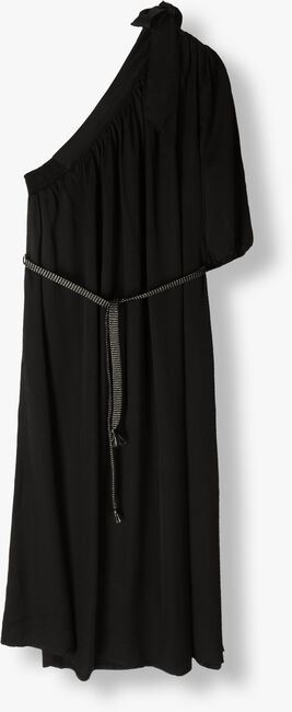 Zwarte SUMMUM Midi jurk DRESS QUINTY SILKY TOUCH - large