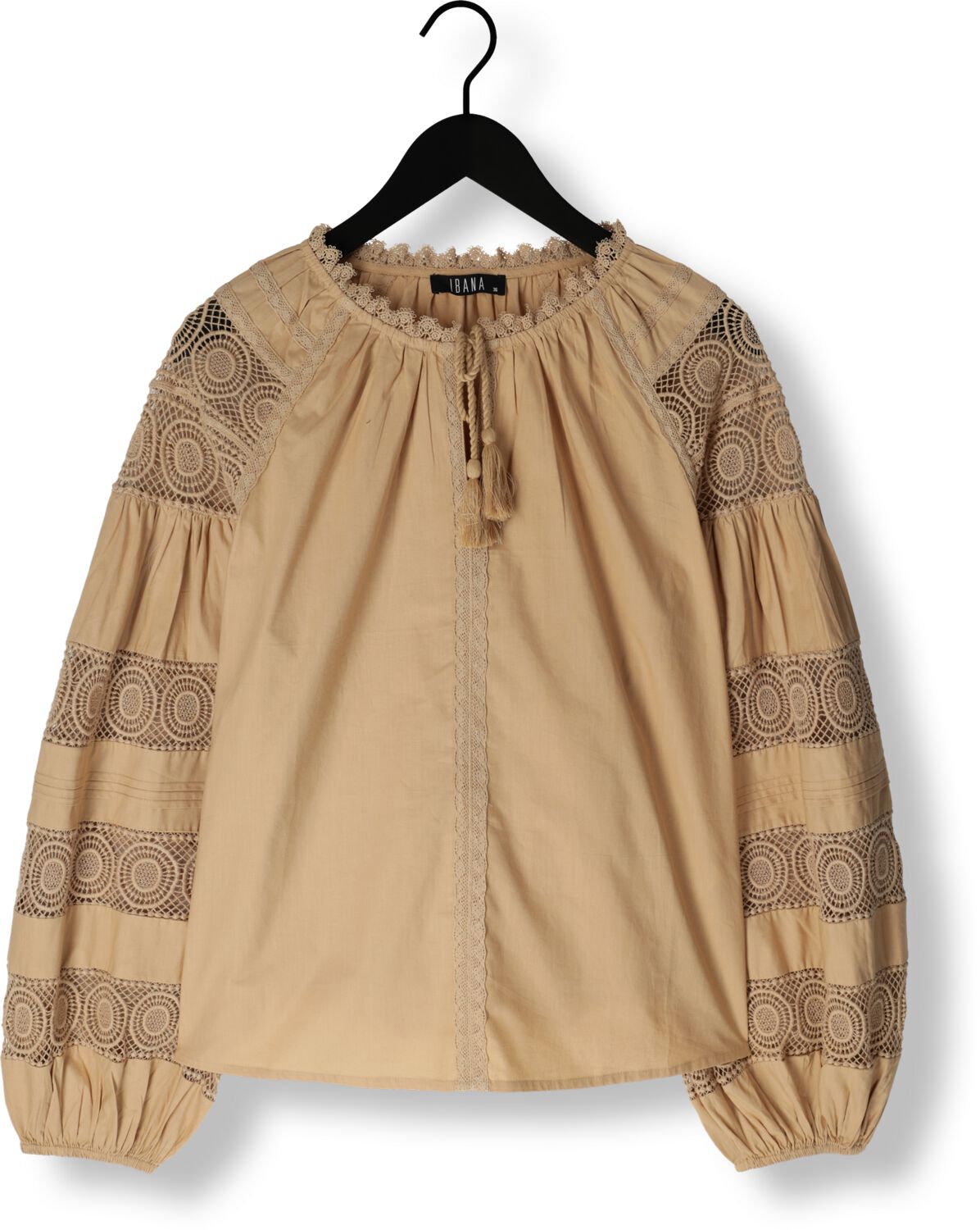 IBANA Dames Blouses Tasmia Bruin