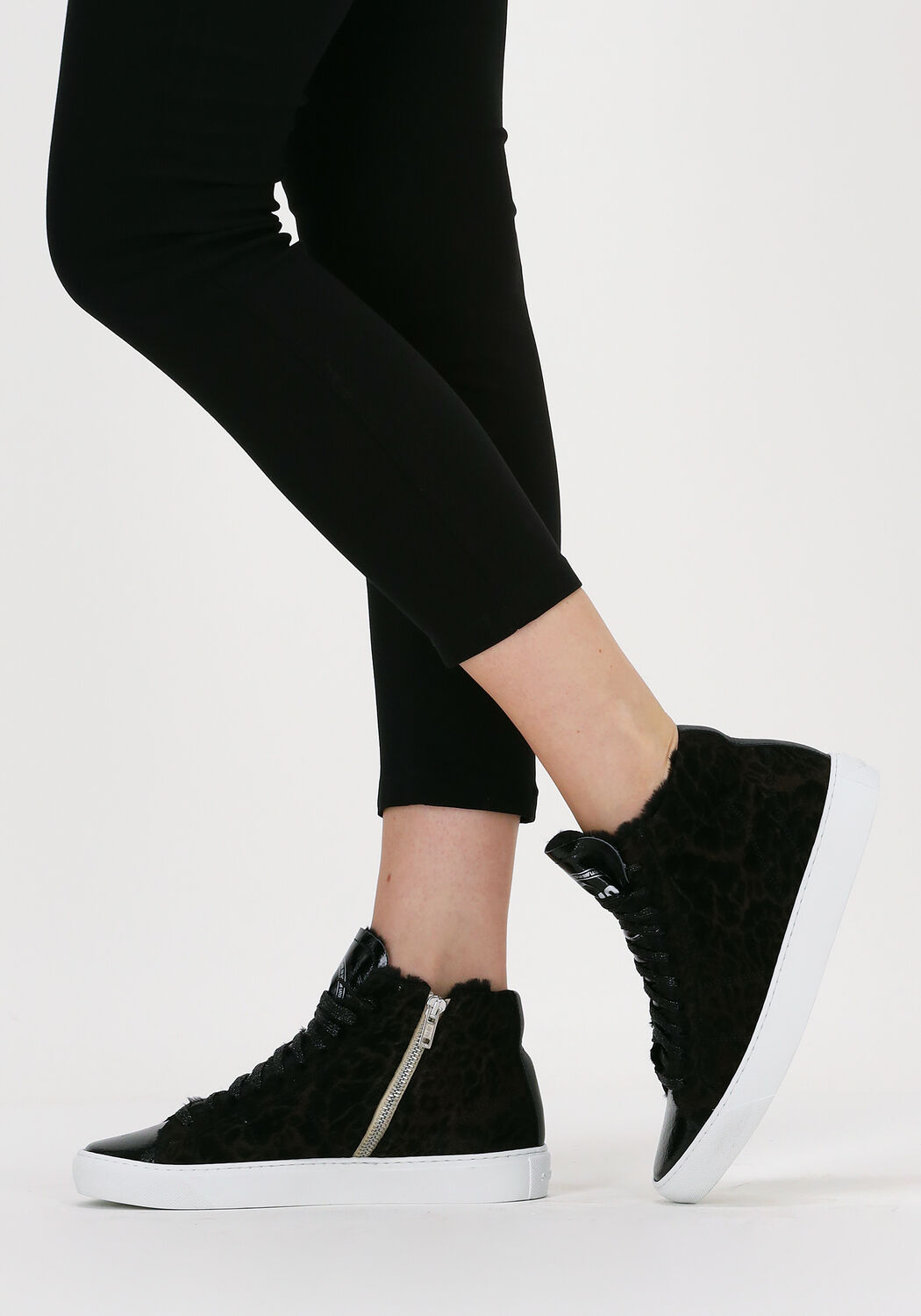 Zwarte P448 Hoge sneakers STAR - large