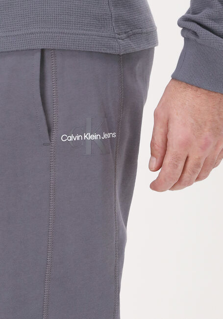 Grijze CALVIN KLEIN Joggingbroek MONOGRAM LOGO HWK PANT - large