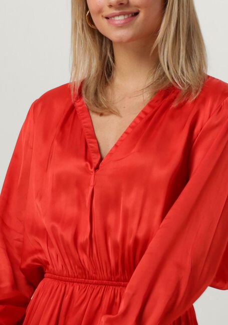 Rode EST'SEVEN Mini jurk EST’JOURNEE DRESS BAMBU - large