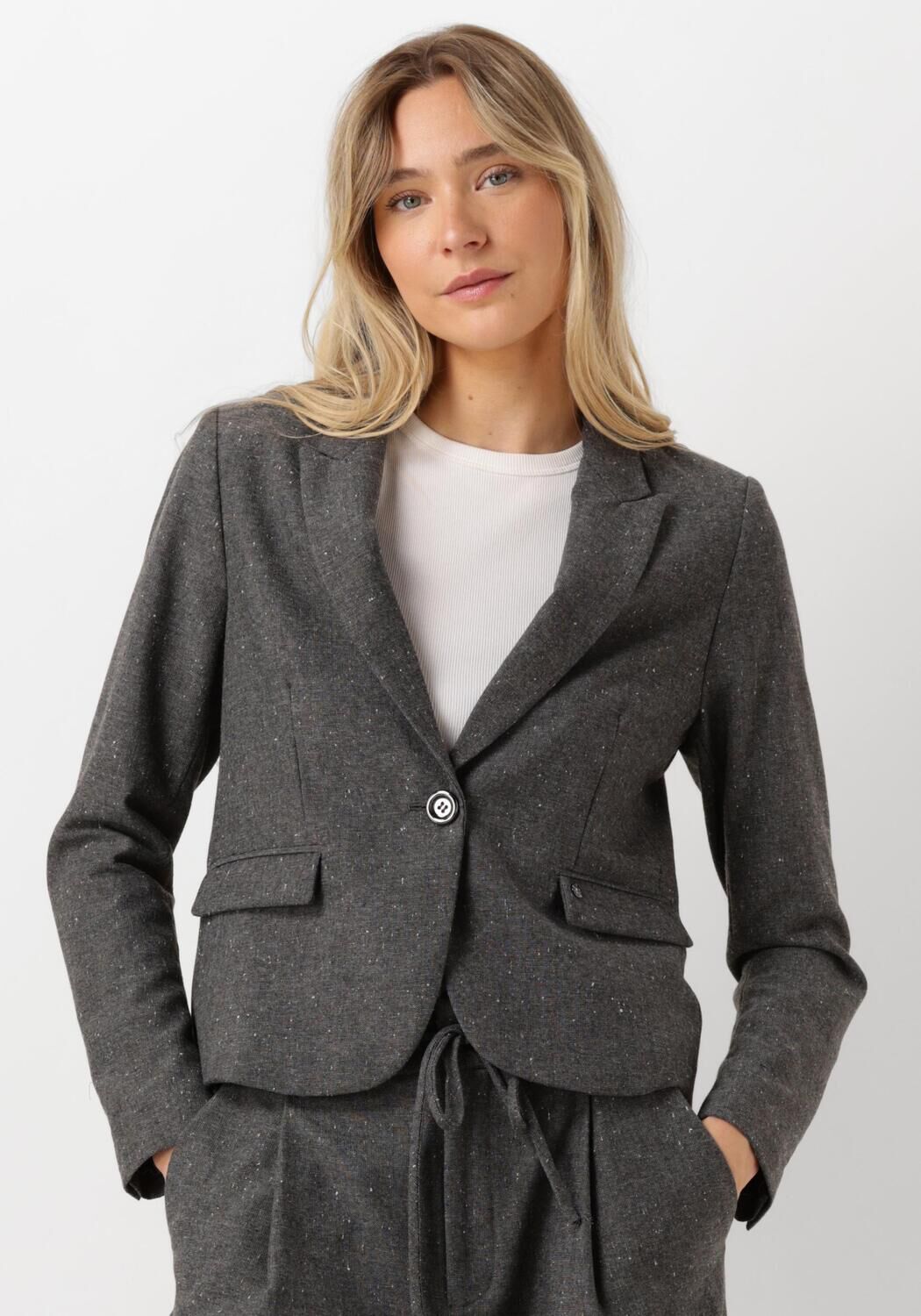 MOS MOSH Vrouwelijke Zenia Blazer Upgrade Stijl Black Dames