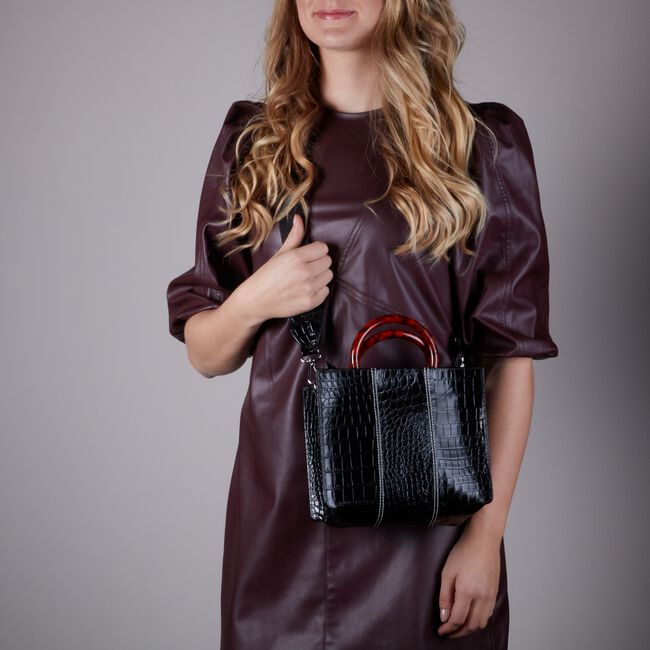 Zwarte UNISA Schoudertas ZKAISSY Zwarte UNISA Schoudertas ZKAISSY - large