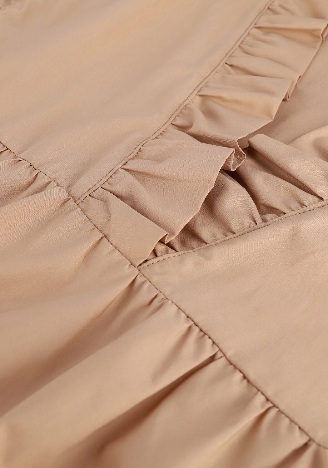 Zand ACCESS Midi jurk DRESS WITH RUFFLES AT THE TOP - large