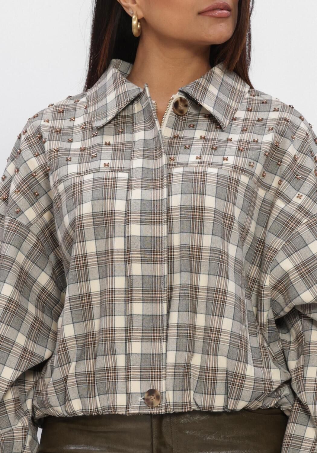 Multi NUKUS Jack DOMINIQUE JACKET CHECK - large