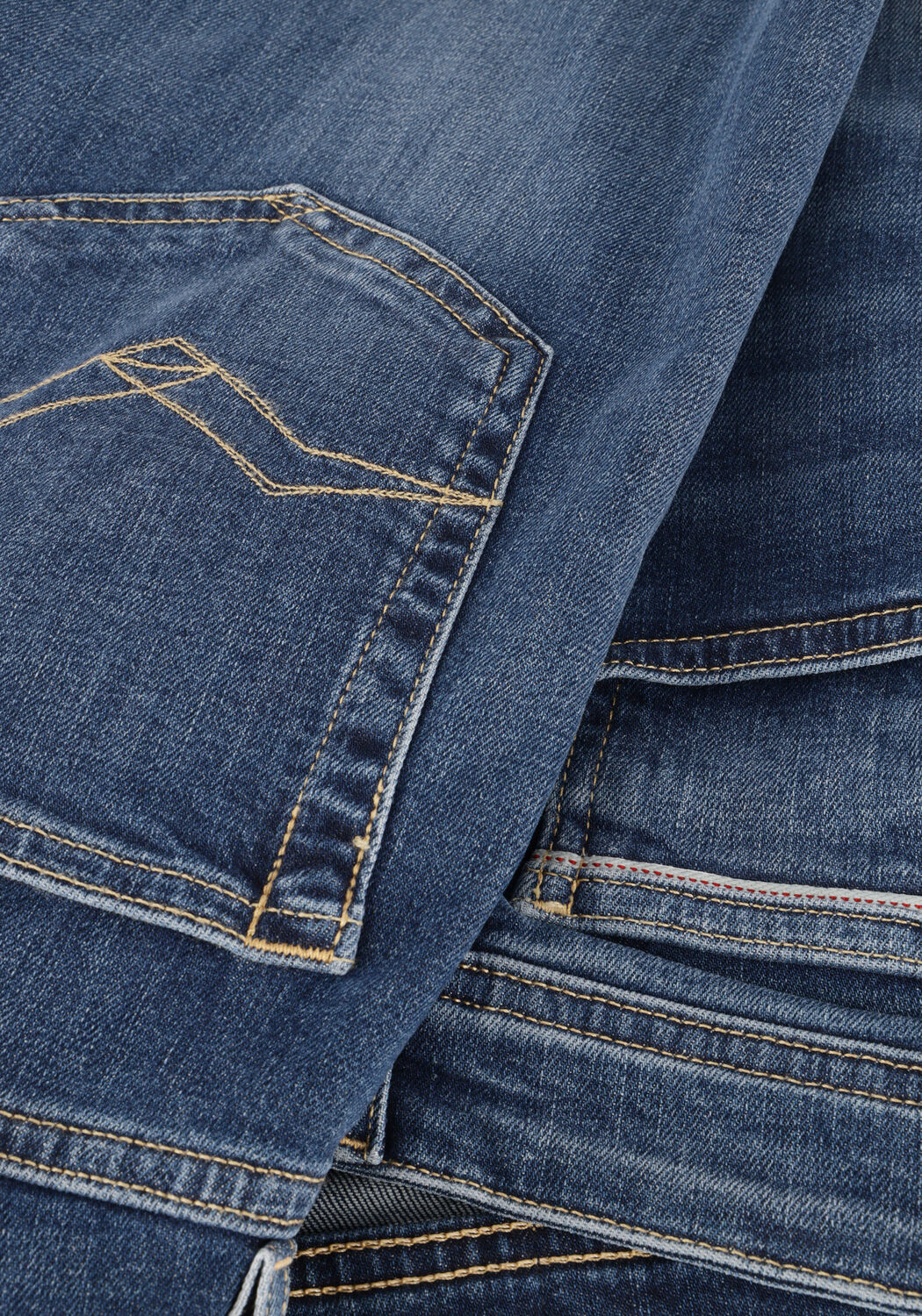 Blauwe REPLAY Skinny jeans GROVER PANTS - large