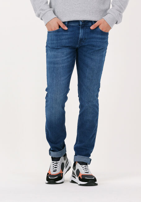 Blauwe 7 FOR ALL MANKIND Slim fit jeans RONNIE - large