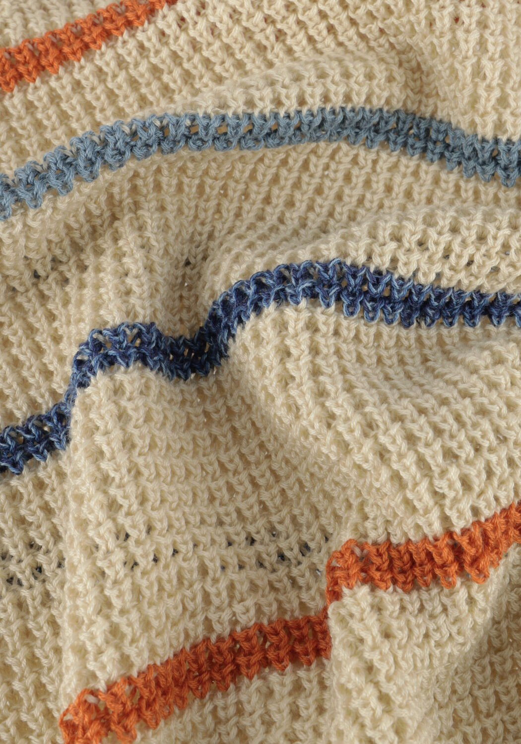 Beige YOUR WISHES Trui STRIPE KNIT - large