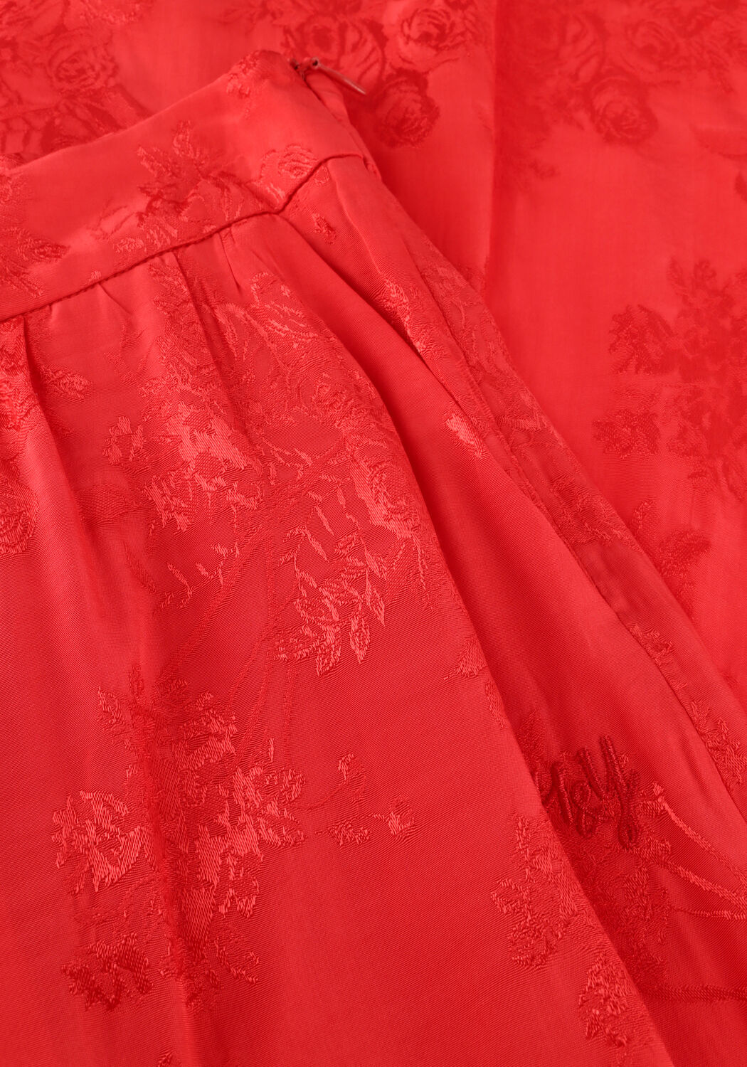 Rode HARPER & YVE Wijde broek ROSIE-PA - large