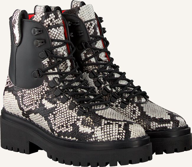 Zwarte NUBIKK Veterboots FAE ROMA Zwarte NUBIKK Veterboots FAE ROMA - large