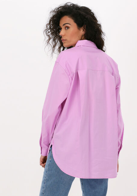 Roze MSCH COPENHAGEN Blouses HADDIS LS SHIRT - large